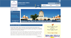 Desktop Screenshot of durbanhindutemple.co.za